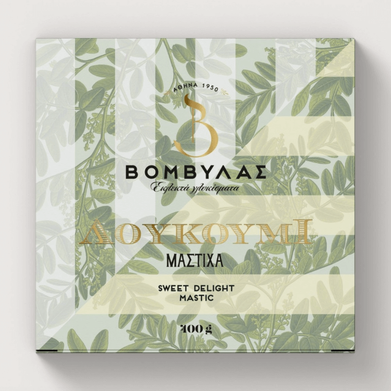 Λουκουμια Μαστιχα 330gr Βομβυλα